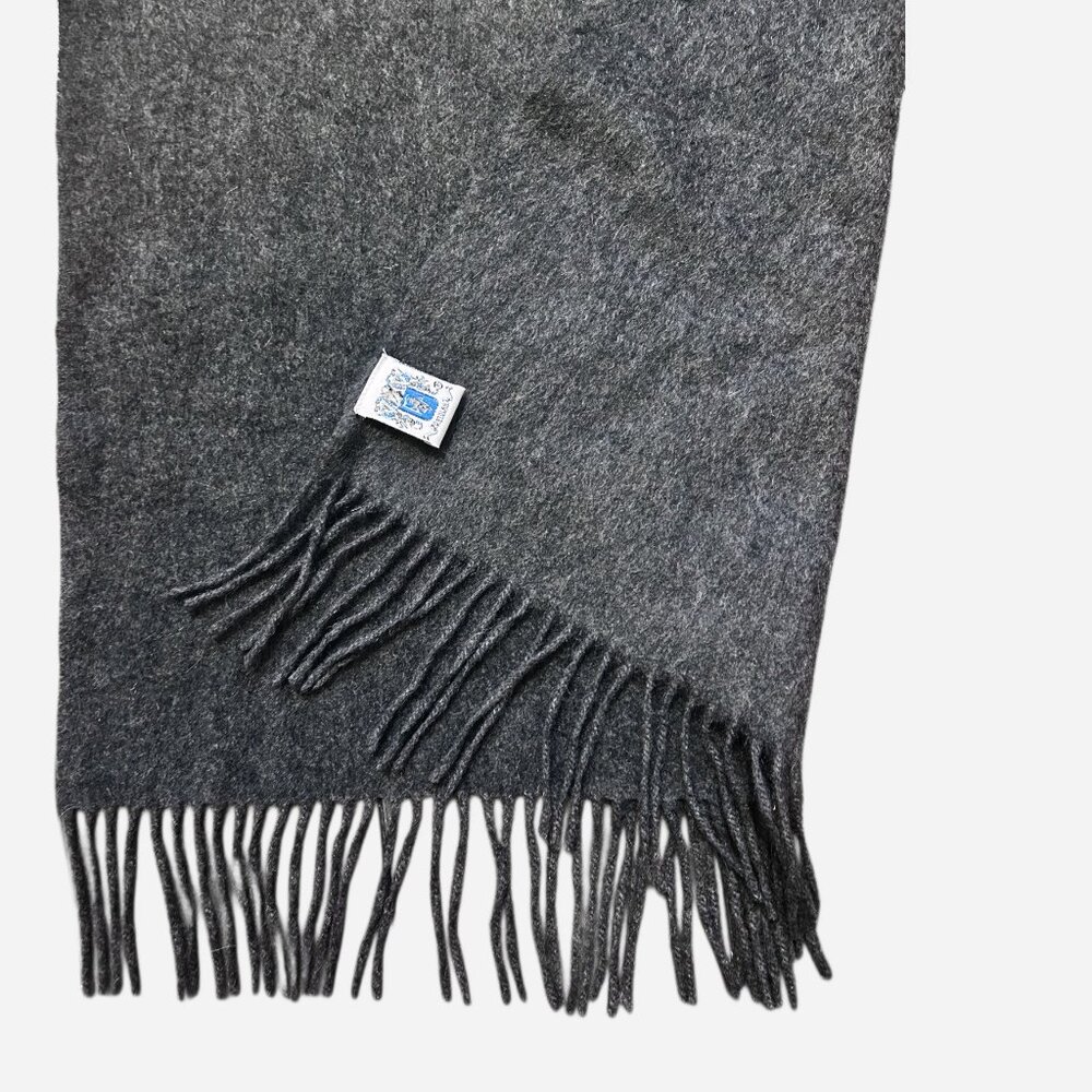 LIKE NEW Portolano Grey Cashmere Scarf